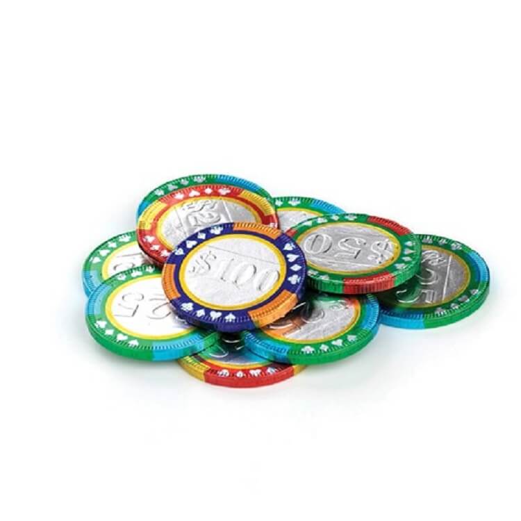 Castle Chocolate Casino Chips