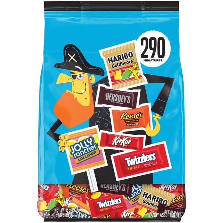 Halloween Hershey Variety Mix 290 Pieces 