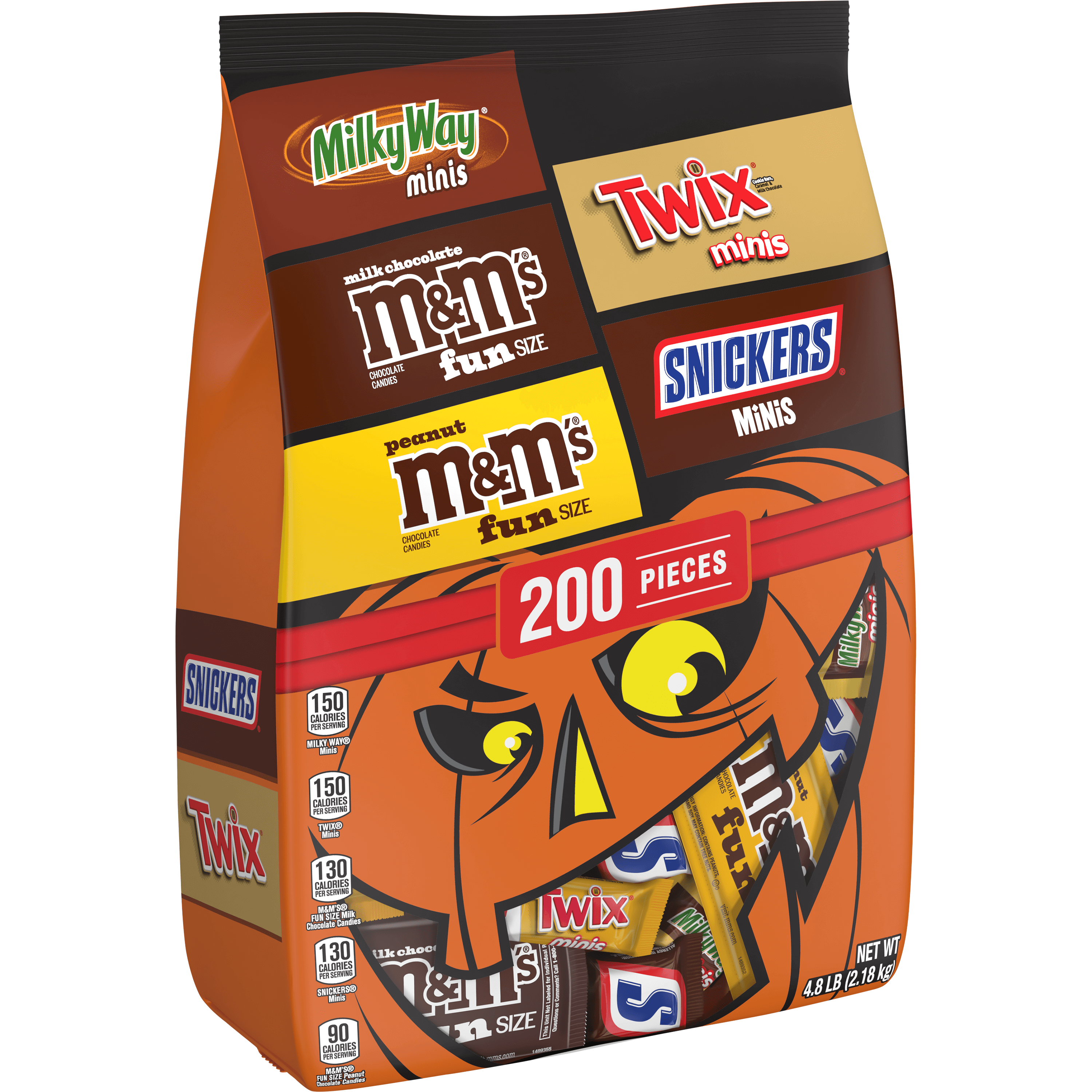 Assorted Mars Fun Size Mix 200 Pieces