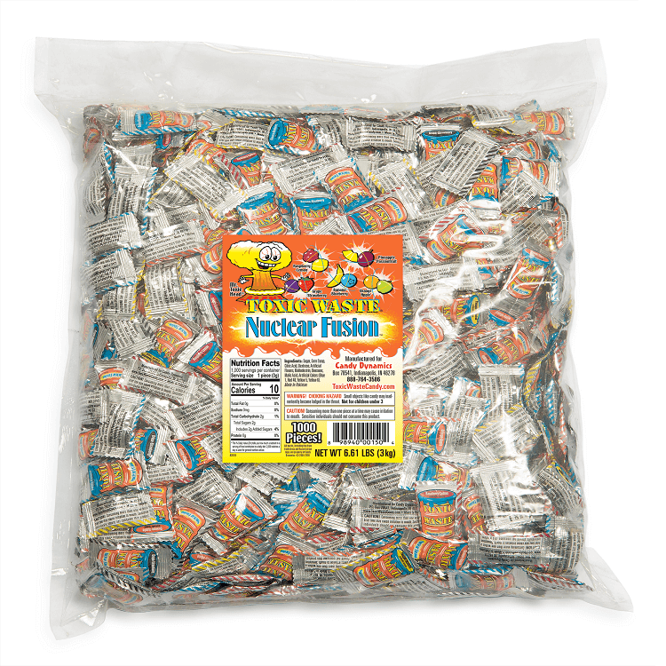Toxic Waste Nuclear Fusion Candy Bag