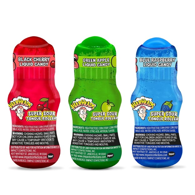 Warheads Super Sour Tongue Rollers