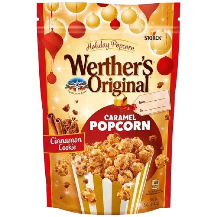 Werther's Cinnamon Cookie Caramel Popcorn