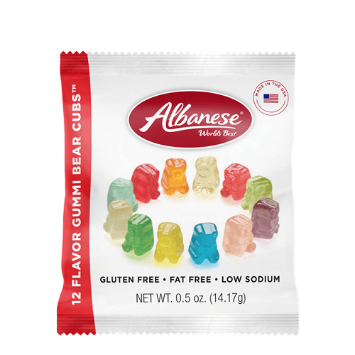 Albanese 12 Flavor Gummi Bear Treat Packs