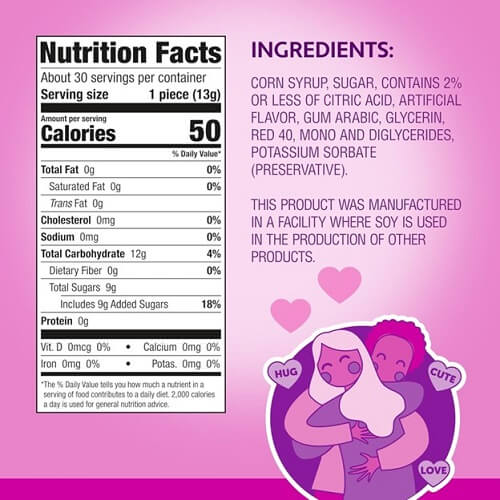 Brach's Strawberry Cupcake Glitter Pops