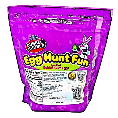 Dubble Bubble Egg Hunt Fun ~ 28oz Bag