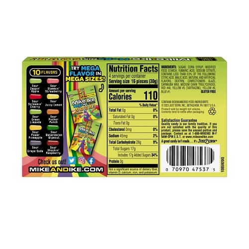 Sour Mike and Ike Theater Box  