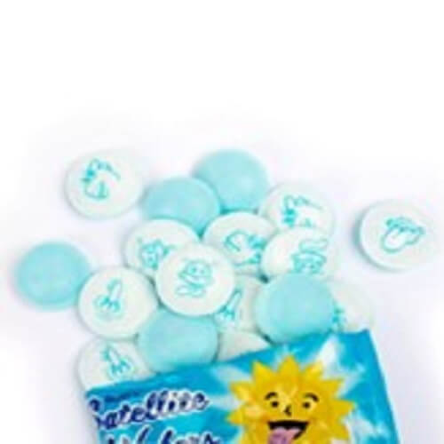 Gerrit's Sour Blue Raspberry Satellite Wafers