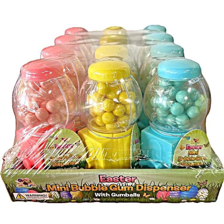 Albert's Easter Gumball Machines 