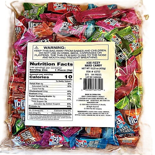 Icee Fizzy Hard Candy