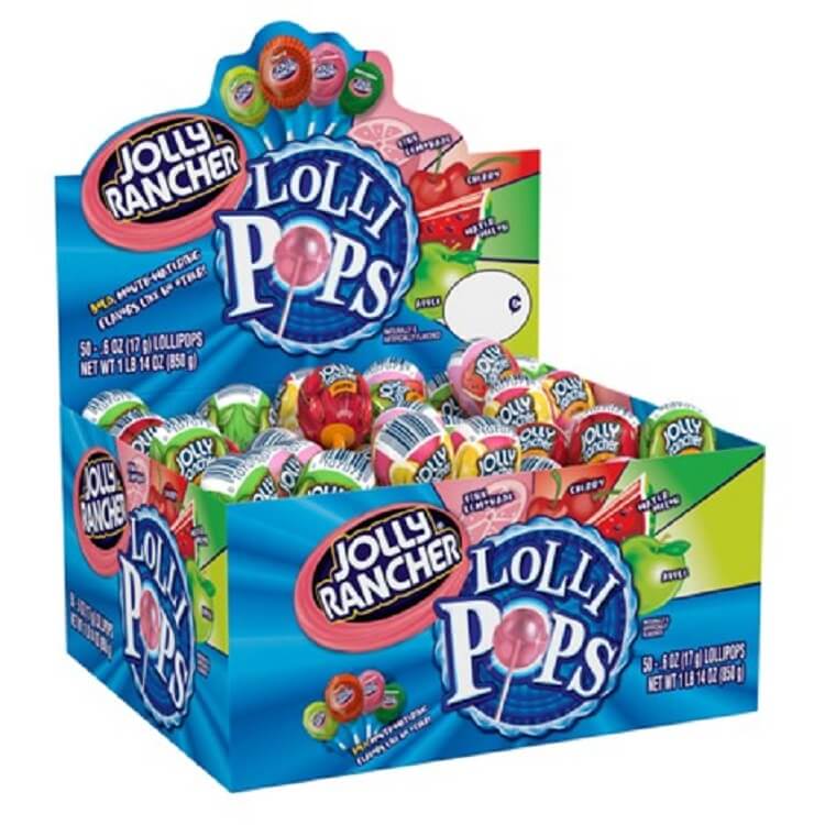 Jolly Rancher Lollipops ~ 50 Count