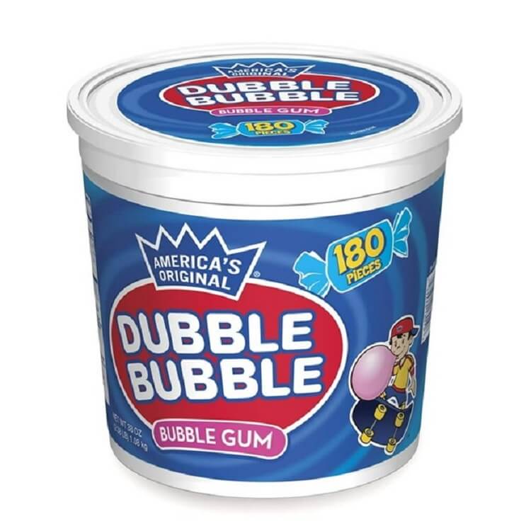 Original Dubble Bubble King Size Pieces~180 Piece Tub 