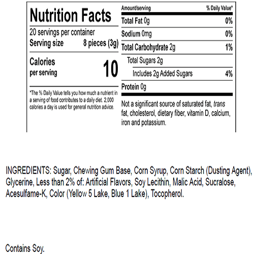 Big League Chew Watermelon ~ 12 - 2.12oz Pouches