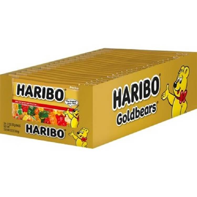 Haribo Goldbears 24 - 2 Oz Bags