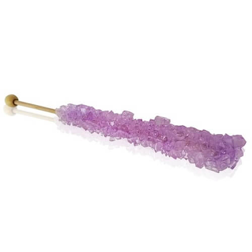 Lavender Rock Candy Sticks 