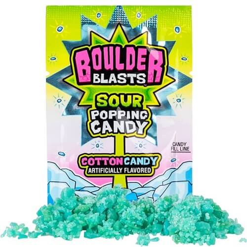 Boulder Blast Popping Candy - Cotton Candy