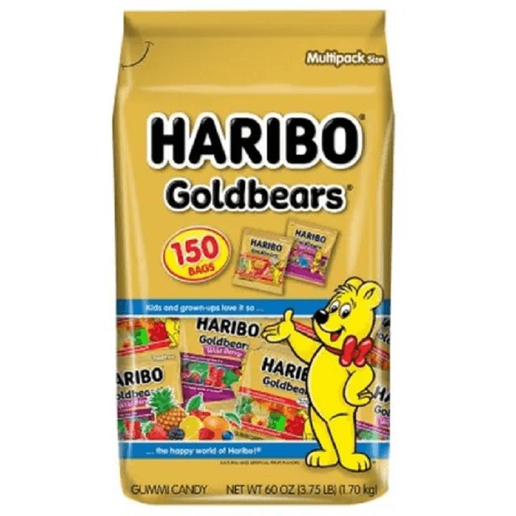 Haribo Multipack Treat Packs 150 Bags