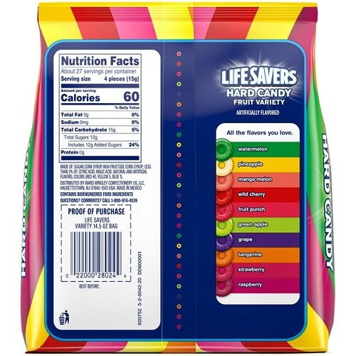 LifeSavers Fruit  Variety-14.5oz Bag