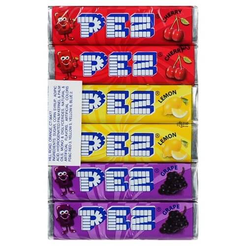 Pez Assorted Refill~12 ct