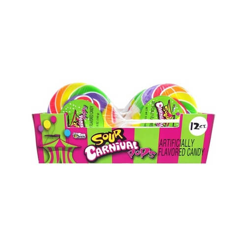 Giant Sour Carnival Pops