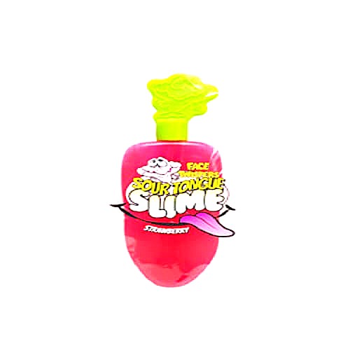 Face Twisters Sour Tongue Slime Strawberry and Green Apple