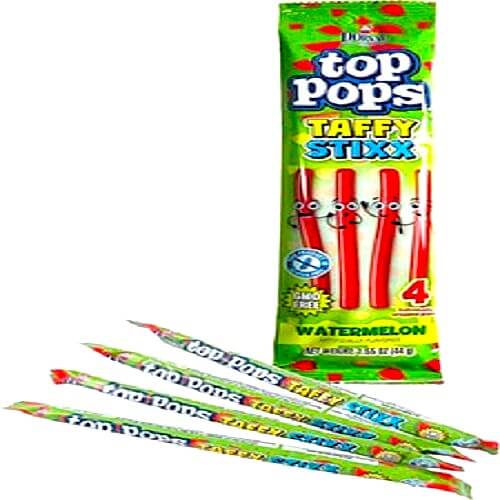 Top Pops Watermelon Taffy Stixx