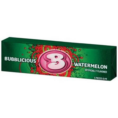 Watermelon Bubblicious Bubblegum~18 Pack 