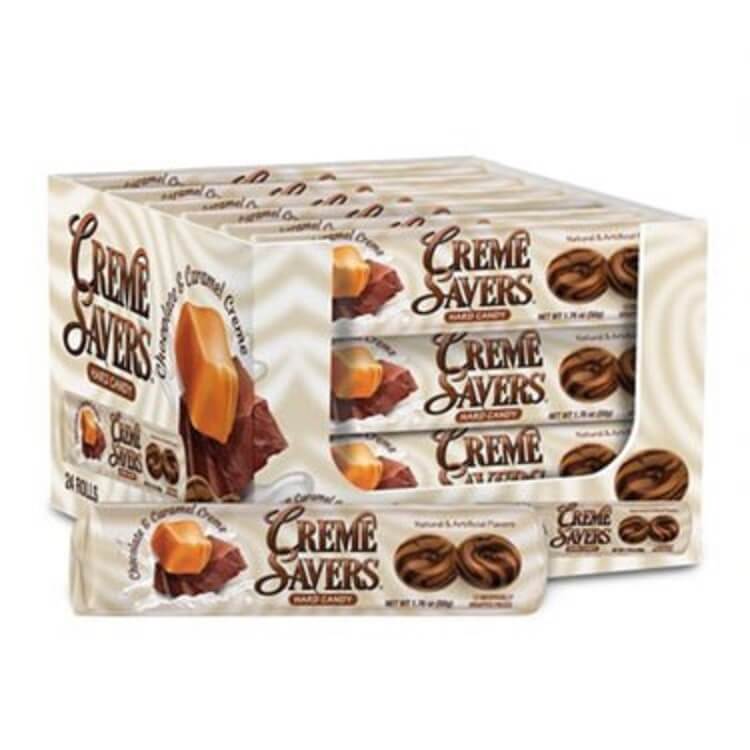 Creme Savers Chocolate and Caramel Creme Rolls 