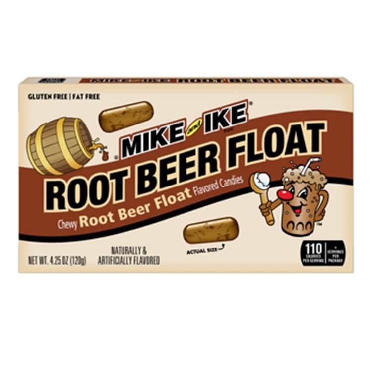 Mike and Ike Root Bear Float Theater Box