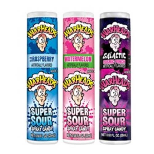 Warheads Super Sour Spray Candy