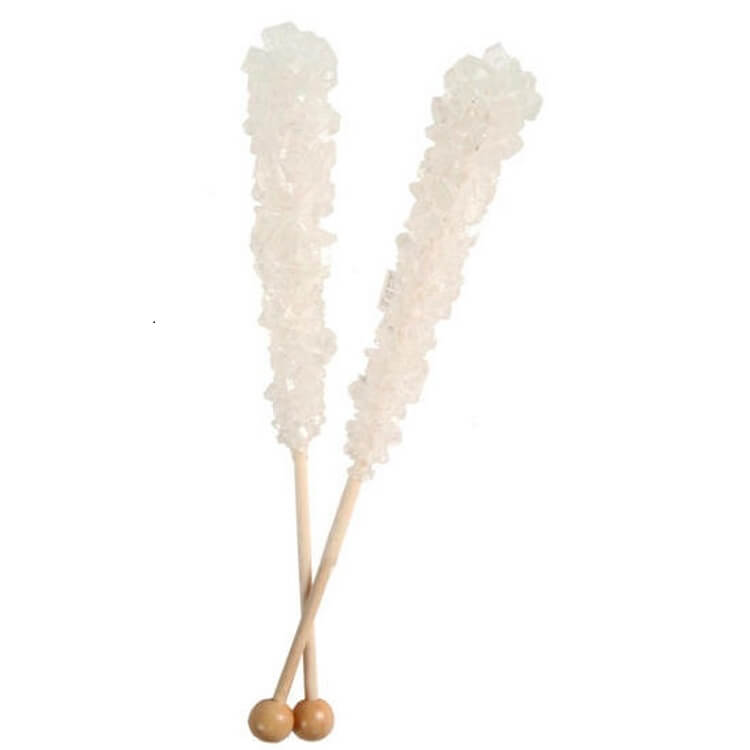 White Rock Candy Sticks 
