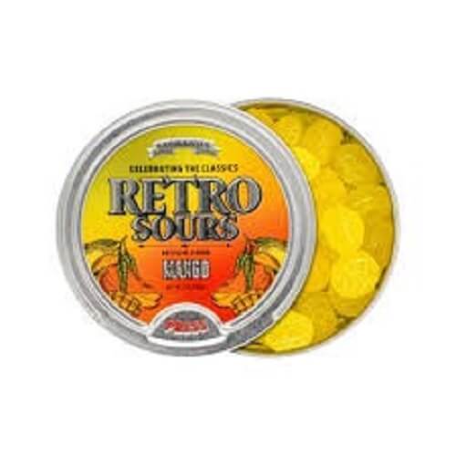 Iconic Candy Retro Sours Mango Candy Tins