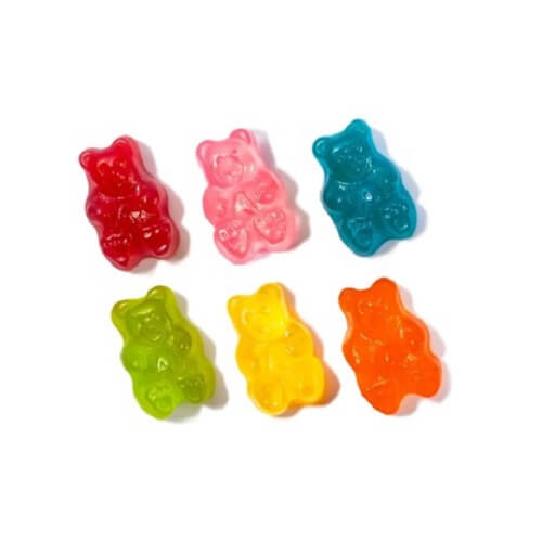 Albanese Low Sugar Assorted Gummi Bears ~ 12-3.5oz Peg Bags 