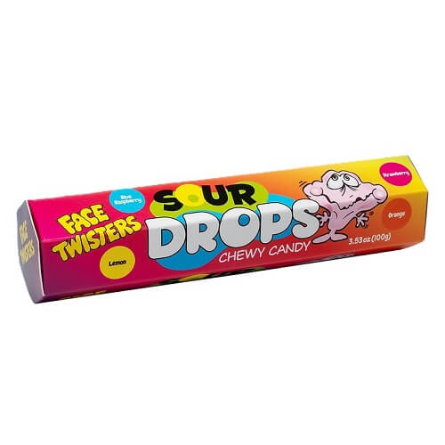 Face Twisters Sour Drops