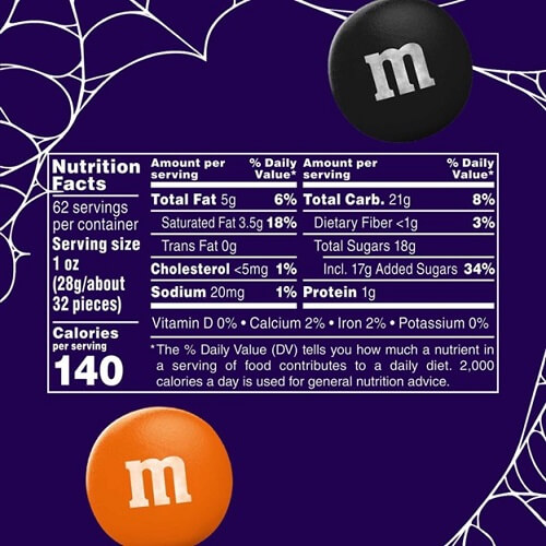 Halloween Plain M&M
