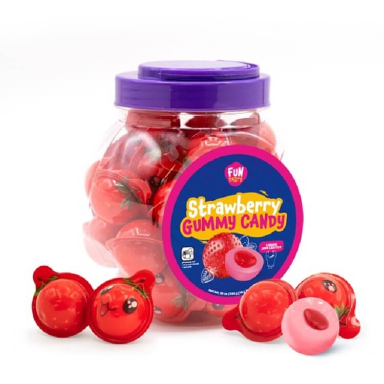 Funtasty Strawberry Gummy Candy