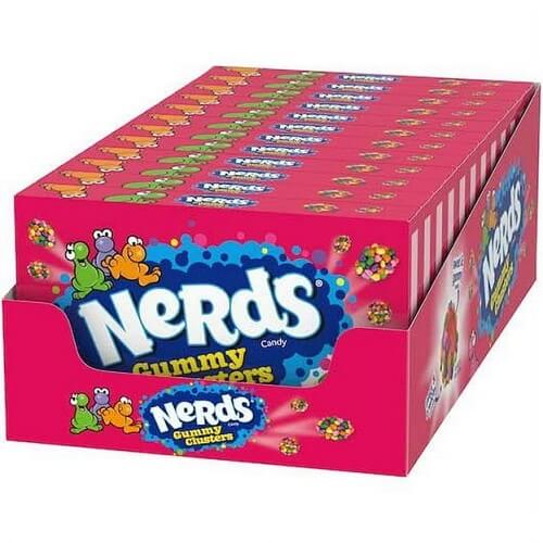 Rainbow Nerds Clusters Theater Box