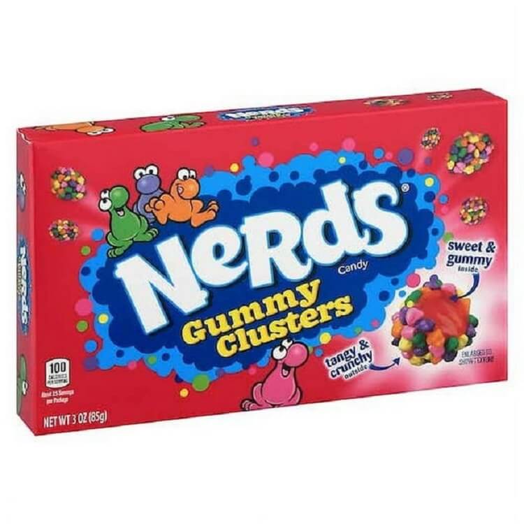 Rainbow Nerds Clusters Theater Box