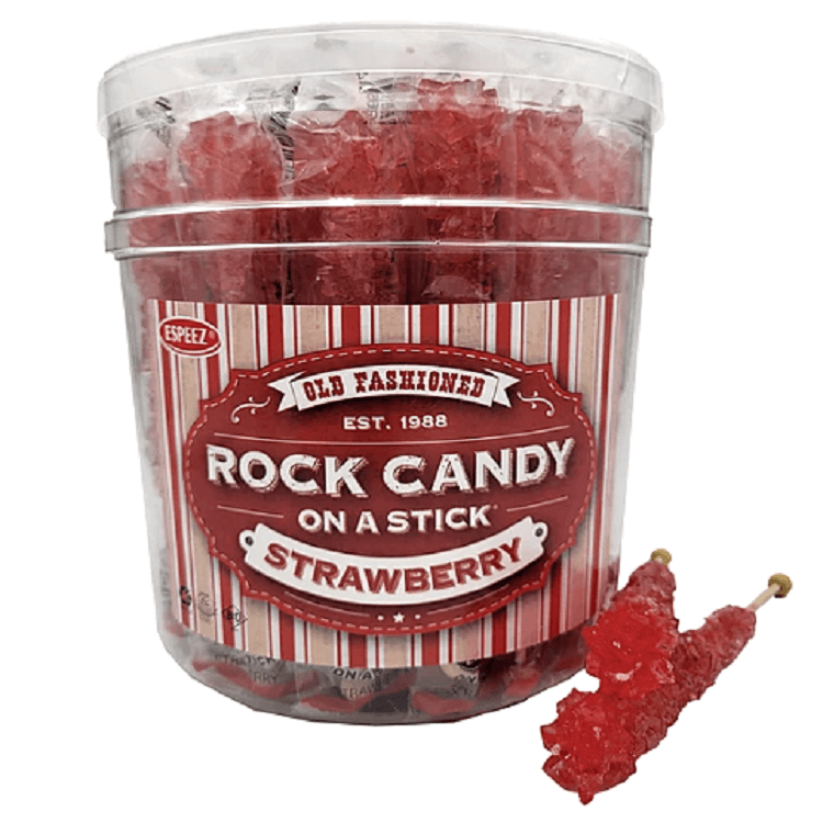 Red Rock Candy Sticks