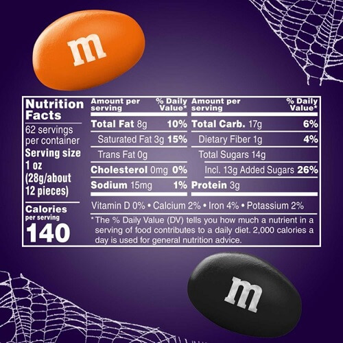Halloween Peanut M&M's