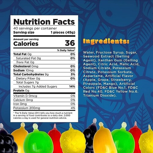 Funtasty Fruit Jelly Candy 