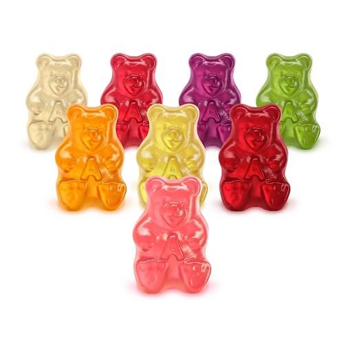 Albanese Exotic True to Fruit Gummi Bear Treat Packs