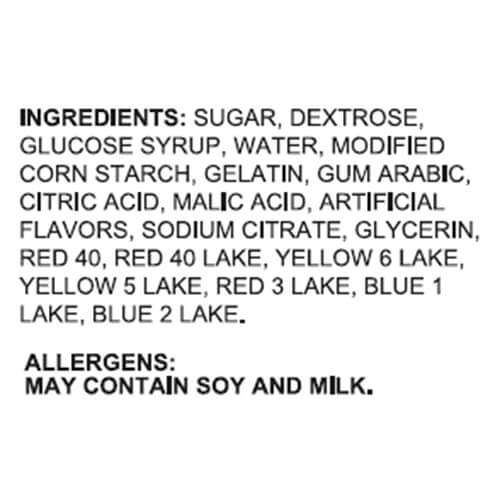 Cosmic Sour Gummy Candy Rings