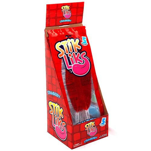 Stik Liks Strawberry Lollipops