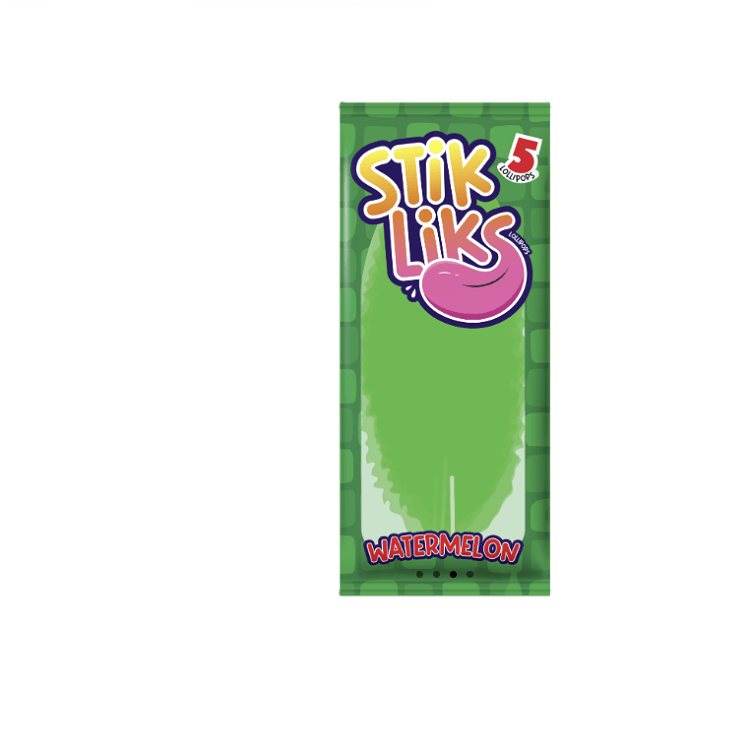 Stik Liks Watermelon Lollipops