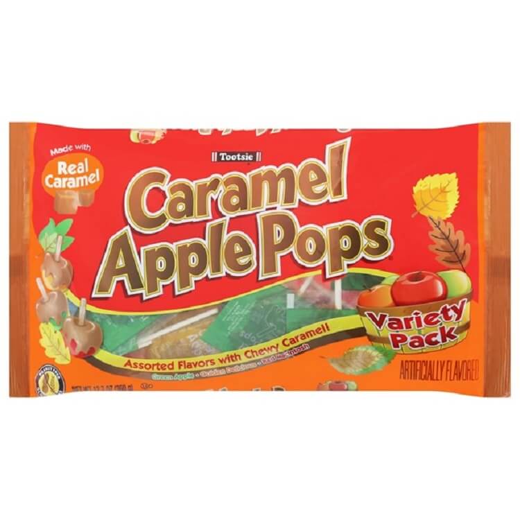 Tootsie Roll Assorted Apple Orchard Lollipops 20 Count