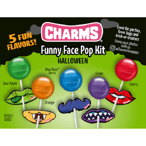 Charms Halloween Funny Face Pop Kit