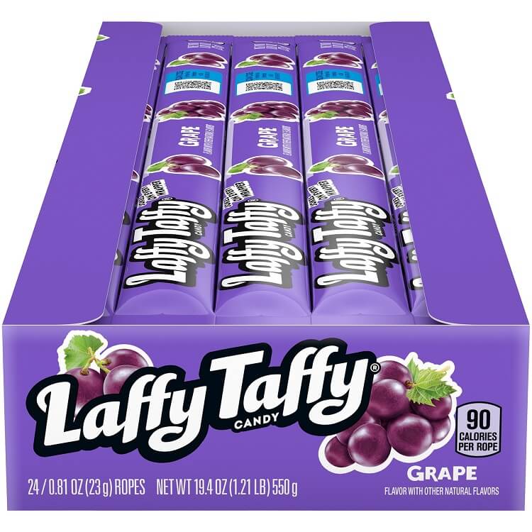 Grape Laffy Taffy Rope ~ 24 Count