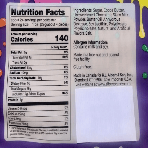 Orange Foil Chocolate Balls