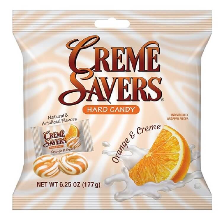 Creme Savers Orange & Creme 