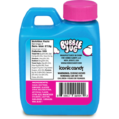 Bubble Jug Blue Raspberry